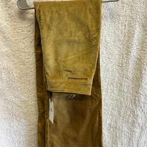 7 For All Mankind Men's Brown Corduroy Pants